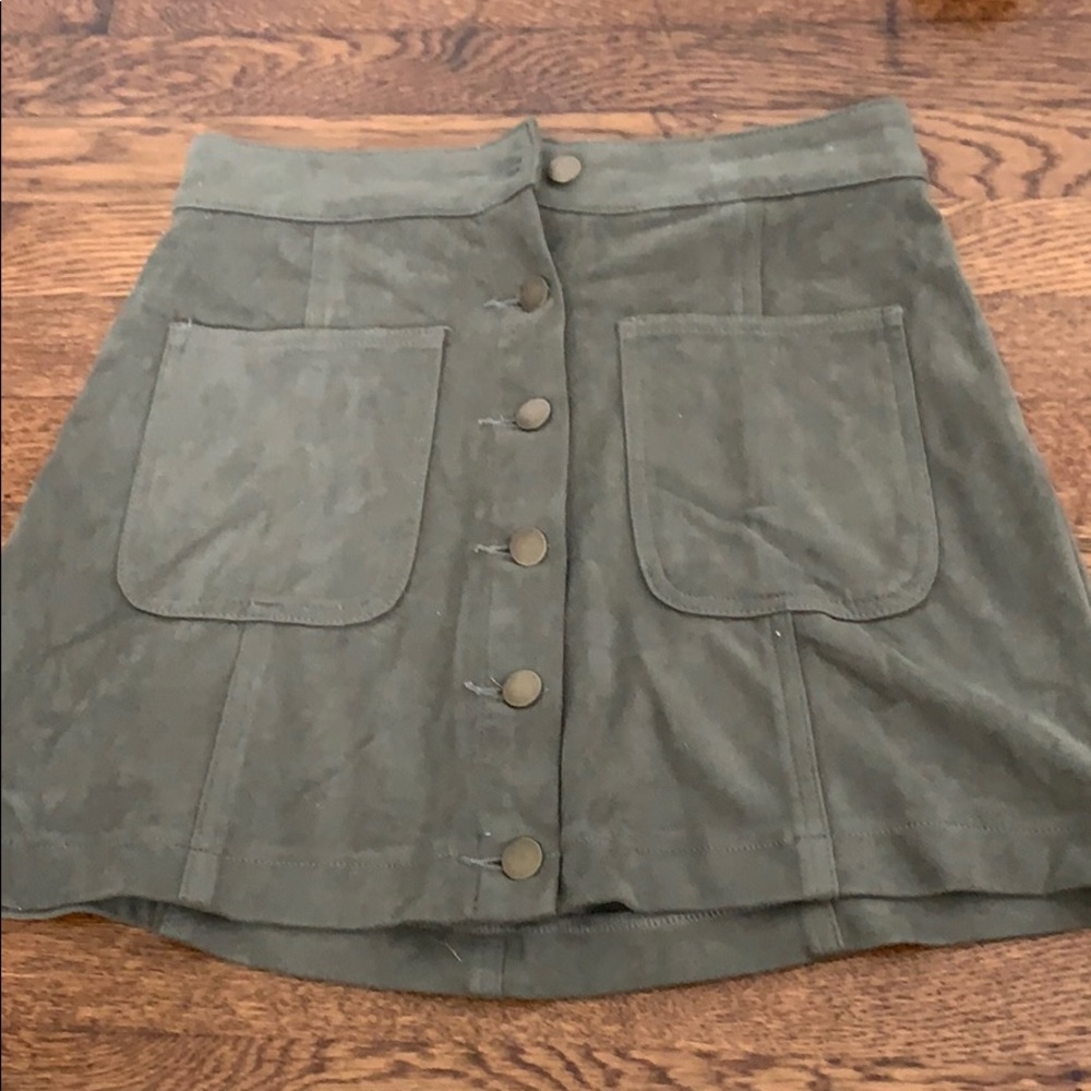 Velvet skirt